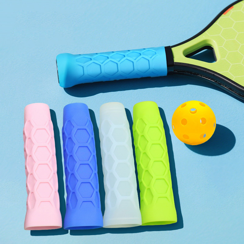 1pc Shock-absorbing Sleeve And - Badminton Grip review and price