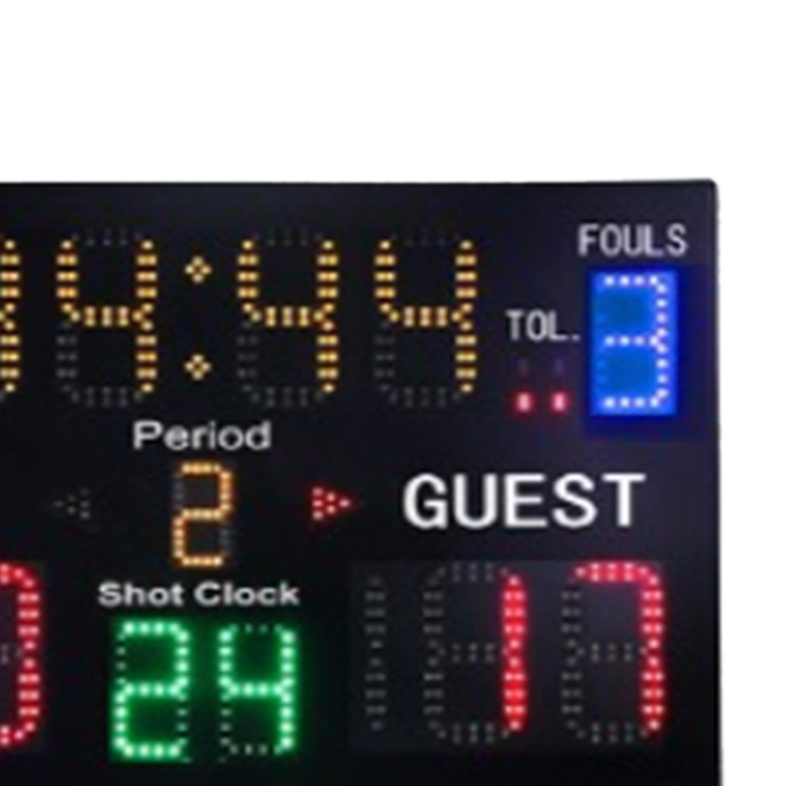Indoor Basketball Scoreboard w - Scoreboard Digital review and price