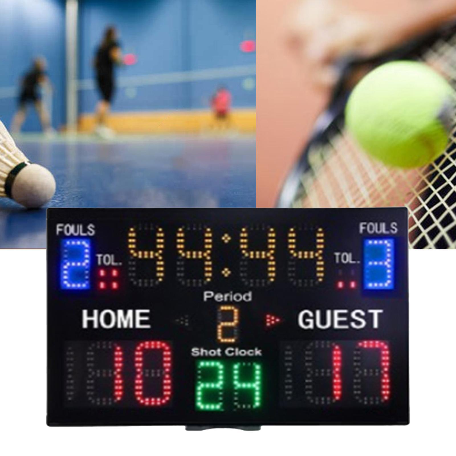 Indoor Basketball Scoreboard w - Scoreboard Digital review and price